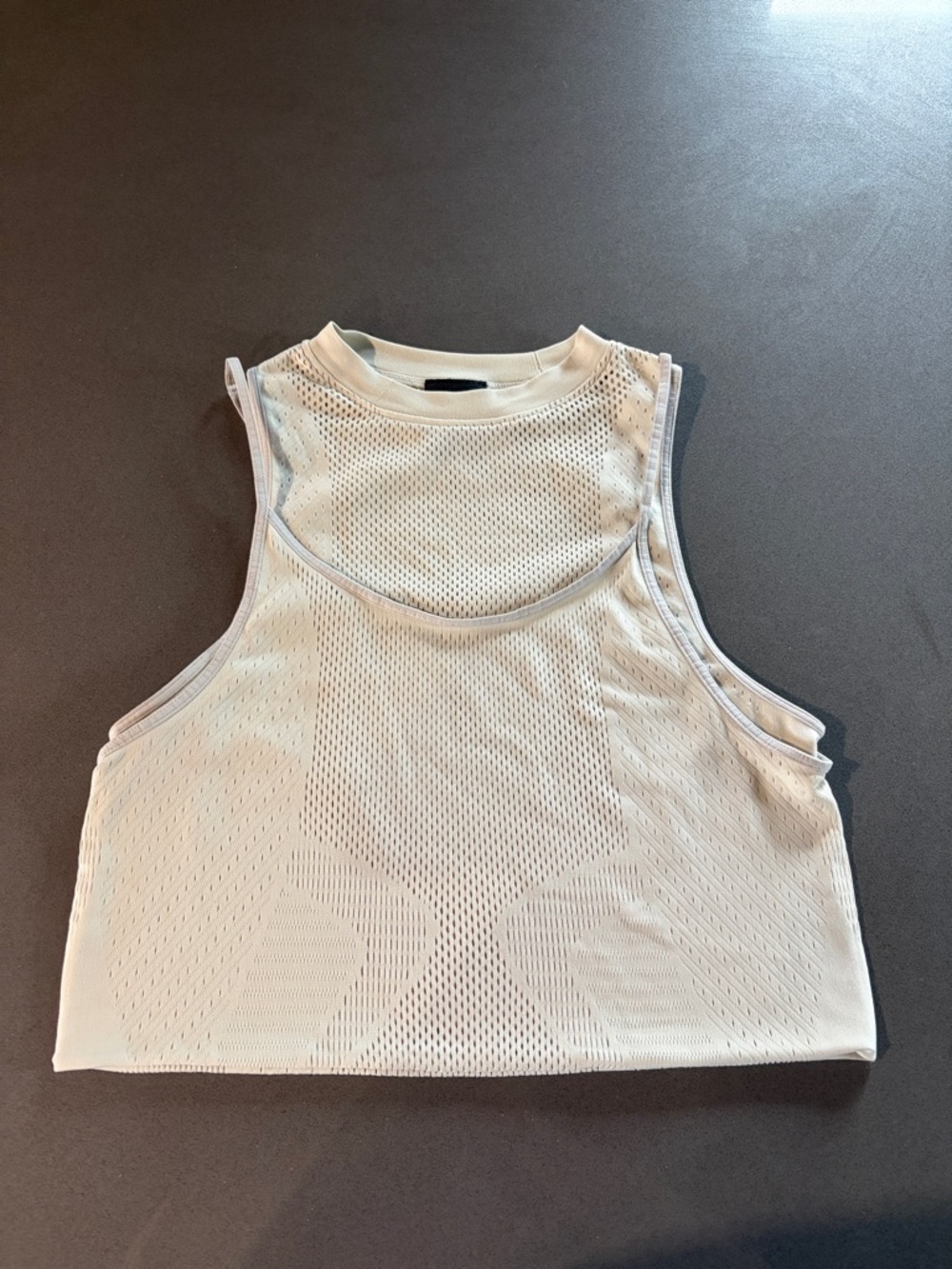 Nike Double-Layer Crop Athletic Tank